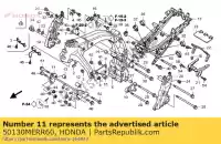 50130MERR60, Honda, cintre comp., fr. moteur honda cbf 600 2008 2009 2010, Nouveau