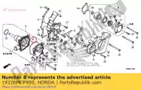 19226MCP900, Honda, junta, tapa de la bomba de agua honda vfr  a crossrunner x vfr800 vfr800a vfr800x vfr800f 800 , Nuevo