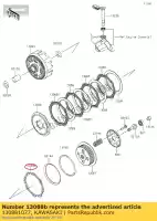 130881077, Kawasaki, placa de fricción kmx125-a2 kawasaki  d tracker klx kmx 125 140 150 200 1987 1988 1989 1990 1991 1992 1995 1998 1999 2001 2002 2010 2011 2012 2013 2015 2016 2017 2018 2019 2020 2021, Nuevo