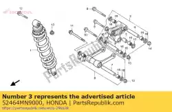 Aquí puede pedir collarín, amortiguador inferior de Honda , con el número de pieza 52464MN9000: