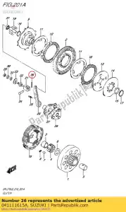 suzuki 041111615A épingle - La partie au fond