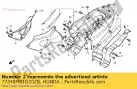 77240MBTD20ZB, Honda, cappuccio, sedile * nh480m * honda xl xlv xlva 1000, Nuovo