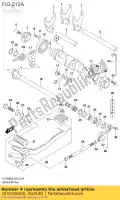 2531006J00, Suzuki, leva, cambio de marchas suzuki  vl 1500 2015 2016 2017 2018 2019, Nuevo