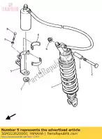 3GM222620000, Yamaha, suporte, sub tanque yamaha fzr xv virago 1000 535, Novo