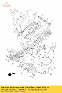 yamaha 5TG216130000 podpora, b?otnik 1 - Dół