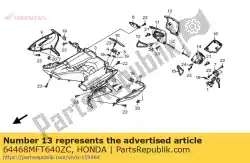 Aqui você pode pedir o tampa externa * nha95m * em Honda , com o número da peça 64468MFT640ZC:
