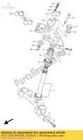 5131145C0023W, Suzuki, cabeça, direção suzuki vx 800 1990 1991 1992 1993, Novo