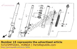 Qui puoi ordinare pipe comp., l. Diapositiva da Honda , con numero parte 51525MFGG41: