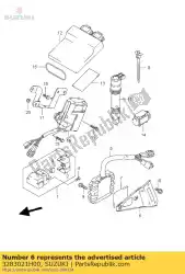 Here you can order the bracket,rect ft from Suzuki, with part number 3283021H00: