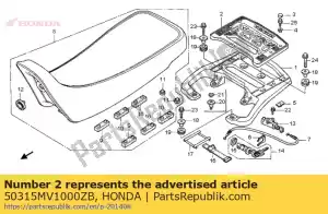 Honda 50315MV1000ZB base, rr.carr * nh1 * - Lado inferior