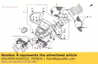 64240MCAH00ZA, Honda, gruppo pannello, metro * nh389m * (nh389m proiettile opaco argento) honda gl 1800 2006 2007 2008 2009 2010, Nuovo