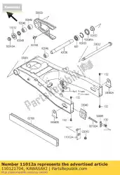 Here you can order the cap,chain adjuster from Kawasaki, with part number 110121704: