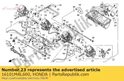 Here you can order the carburetor assy ( from Honda, with part number 16101MAL600: