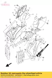 Tutaj możesz zamówić w?? 6 od Yamaha , z numerem części 5UM1244JE000: