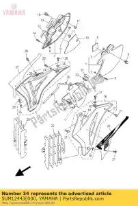 yamaha 5UM1244JE000 w?? 6 - Dół