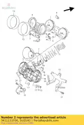 Tutaj możesz zamówić zespó? Obudowy, ni? Szy od Suzuki , z numerem części 3411131F00: