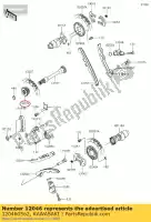 120460562, Kawasaki, pignon, 21t et 17t kawasaki kfx700 kvf650 4x4 kvf750 ksv700a6f ksv700b6f ksv700a7f ksv700b7f eps brute force 650 4x4i 750 epsgef epshef gff hff camo 700 , Nouveau