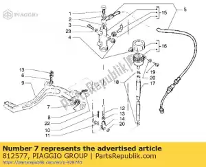 Piaggio Group 812577 primavera - Lado inferior