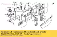 38265MN5003, Honda, couvercle, boîte à fusibles honda gl st 1300 1500 1988 1989 1990 1991 1992 1993 1994 1995 1996 1997 1999 2000 2002 2003 2004 2006 2007 2008 2009 2010, Nouveau