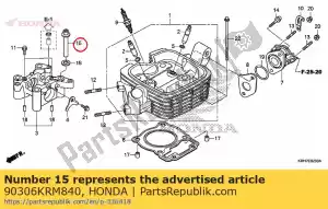 honda 90306KRM840 aucune description disponible pour le moment - La partie au fond