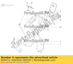 Ici, vous pouvez commander le charnière auprès de Piaggio Group , avec le numéro de pièce 856472: