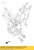 4120037F00, Suzuki, rail comp, stoel suzuki rm  rm125 rm250 250 125 , Nieuw