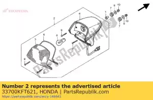 honda 33700KFT621 zespó? tylnych ?wiate?. - Dół