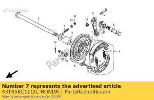 honda 43145KC1000 indicator, rr. rem - Onderkant