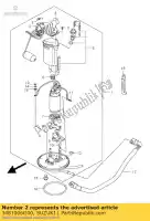 3481006G00, Suzuki, medidor de montaje, combustible suzuki dl 1000 2002 2003, Nuevo