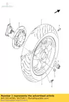 6411014G00, Suzuki, cubo, roda traseira suzuki an burgman  s an250 an400s 400 250 , Novo