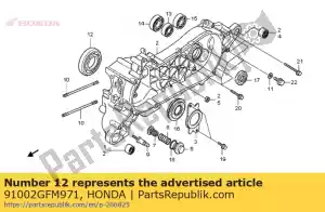 honda 91002GFM971 cuscinetto, sfera radiale speciale, 6207 - Il fondo