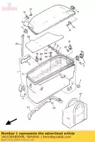 1NLY2848009B, Yamaha, suddlebag 3 yamaha xvz xvztd venture royal 1300 13, New