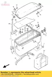 Ici, vous pouvez commander le suddlebag 3 auprès de Yamaha , avec le numéro de pièce 1NLY2848009B: