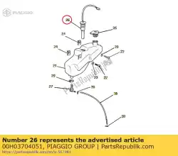 Tutaj możesz zamówić zespó? Wska? Nika poziomu oleju od Piaggio Group , z numerem części 00H03704051: