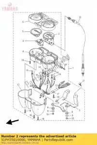 yamaha 51PH35010000 contachilometri (km / h) - Il fondo