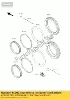 410021785, Kawasaki, buitenband, fr, 70 / 100-21 44p kawasaki kdx  a b kdx125 125 , Nieuw