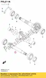 Tutaj możesz zamówić wa? Nap? Dowy (nt: od Suzuki , z numerem części 2413105H00: