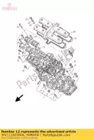 3FV111820000, Yamaha, pakking, cilinderkop 2 yamaha fz fzr gts xv yzf 535 750 1000 1989 1990 1991 1992 1993 1994 1995 1996 1997 1998 2000 2001, Nieuw