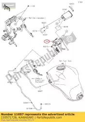Tutaj możesz zamówić 01 wspornik, kanister od Kawasaki , z numerem części 110571728: