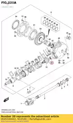 Qui puoi ordinare cuscinetto a rulli da Suzuki , con numero parte 0926320062: