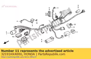 Honda 32191KK4000 cov, meervoudige koppeling - Onderkant