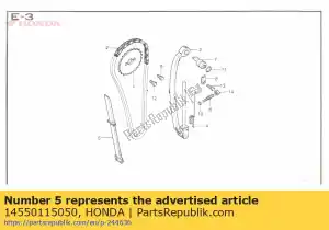 Honda 14550115050 guide,cam chain - Bottom side