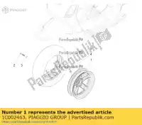 1C002463, Piaggio Group, vorderrad     , New