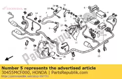 Ici, vous pouvez commander le suspension, c. D. I. Convertisseur auprès de Honda , avec le numéro de pièce 30455MCF000: