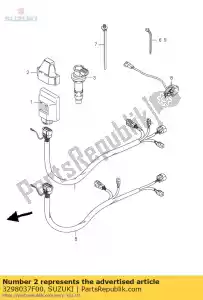 Suzuki 3298037F00 cuscino, cdi uni - Il fondo