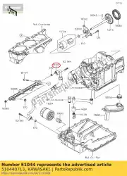 Qui puoi ordinare tube-assy zx1400fcf da Kawasaki , con numero parte 510440713: