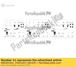 Tutaj możesz zamówić podk? Adka pod zbiornik od Piaggio Group , z numerem części RB000302: