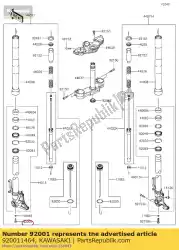 Aquí puede pedir tornillo en450-a1 de Kawasaki , con el número de pieza 920011464: