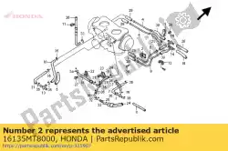 bindmiddel van Honda, met onderdeel nummer 16135MT8000, bestel je hier online: