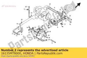 Honda 16135MT8000 bindmiddel - Onderkant